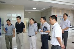 市科技局領班班子赴我公司工作調研